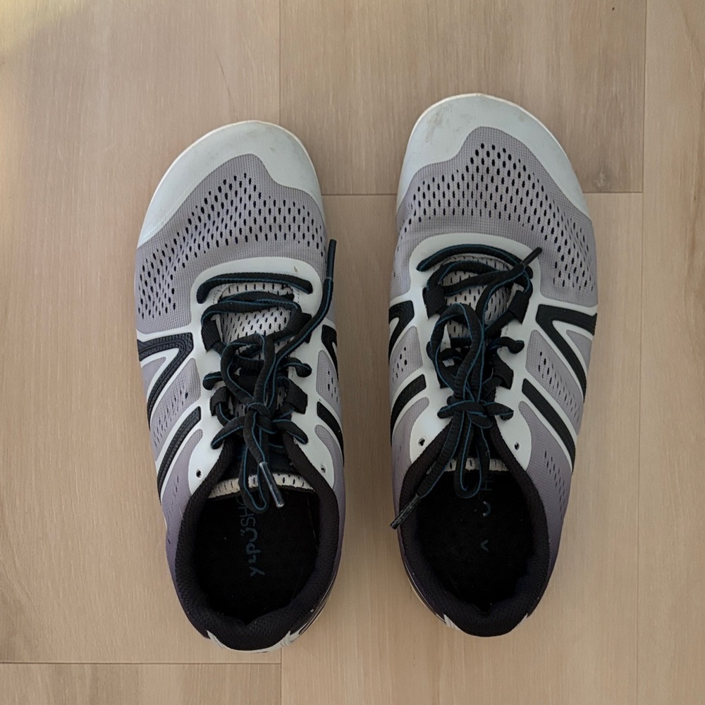 Women’s XeroShoes Gray Athletic Lace-Up Shoes